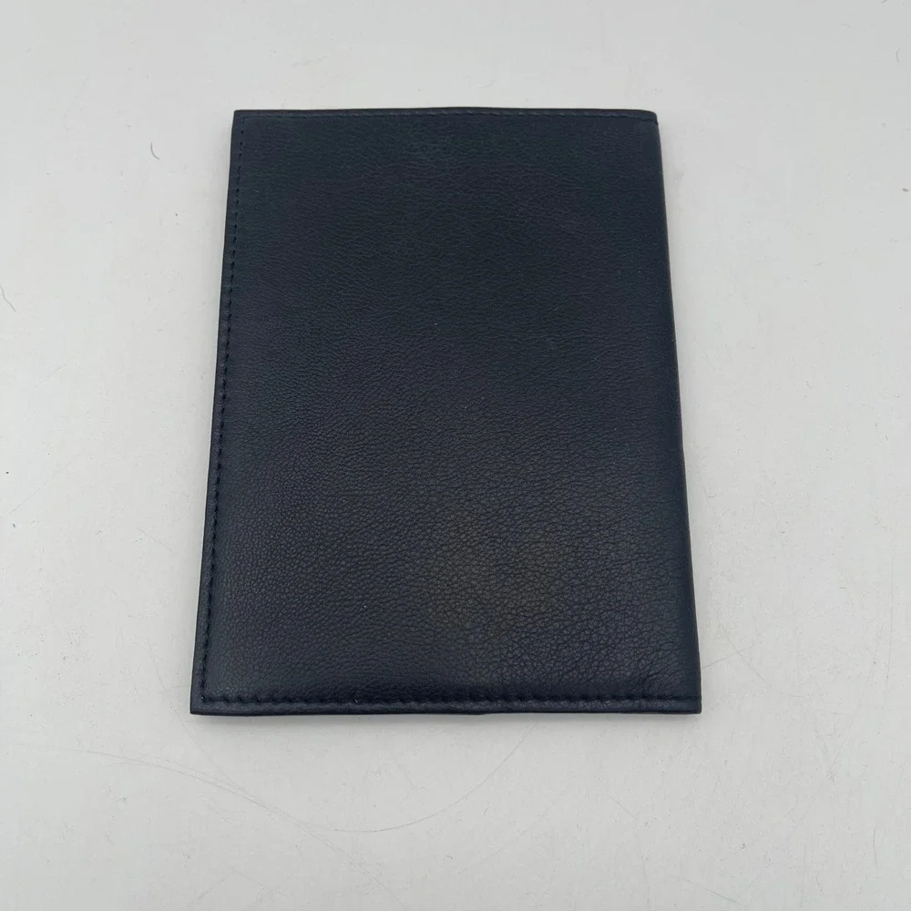 Go Travel RFID Blocking Passport Wallet Navy Blue Slim Travel Holder Organizer